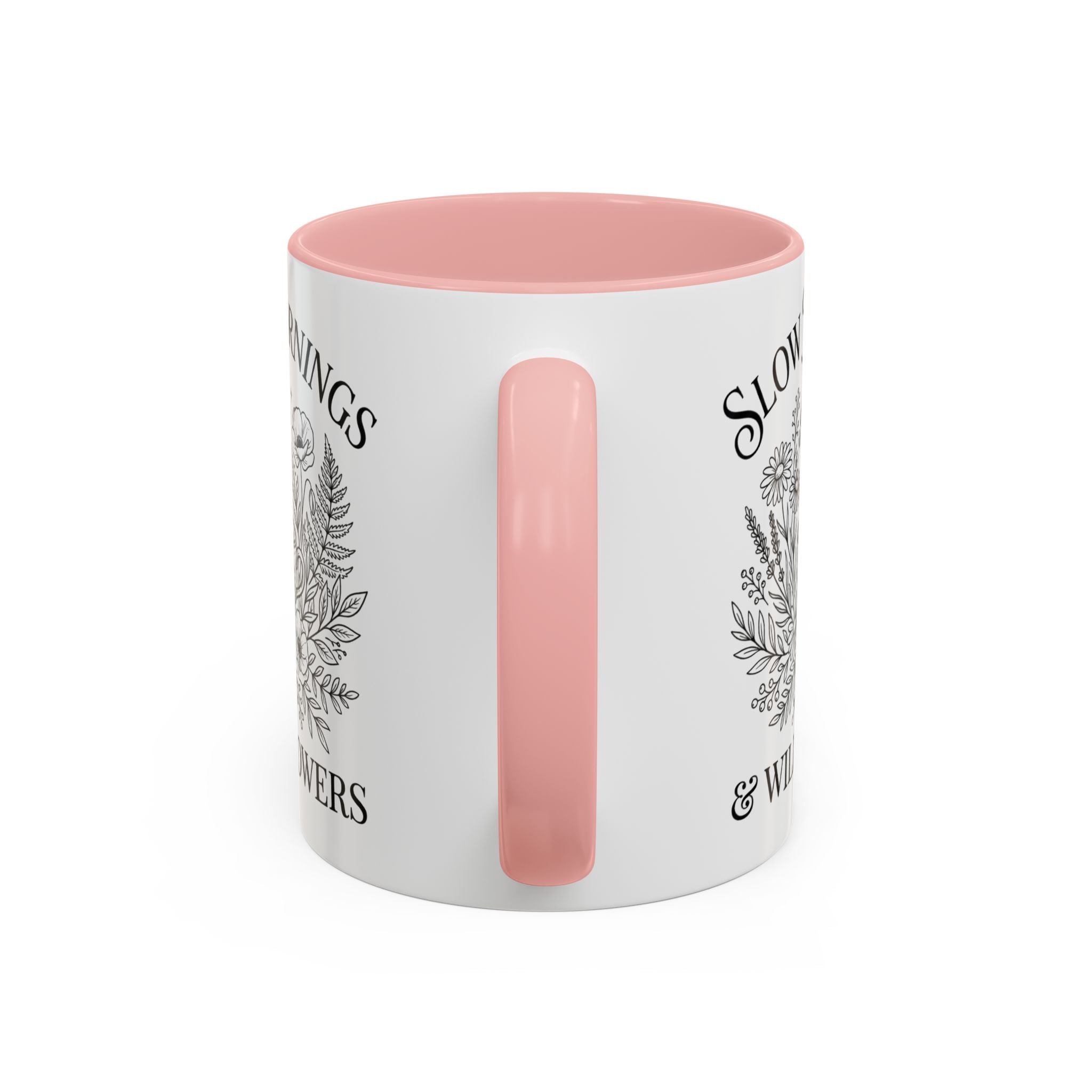 Slow Mornings & Wildflowers Coffee Mug