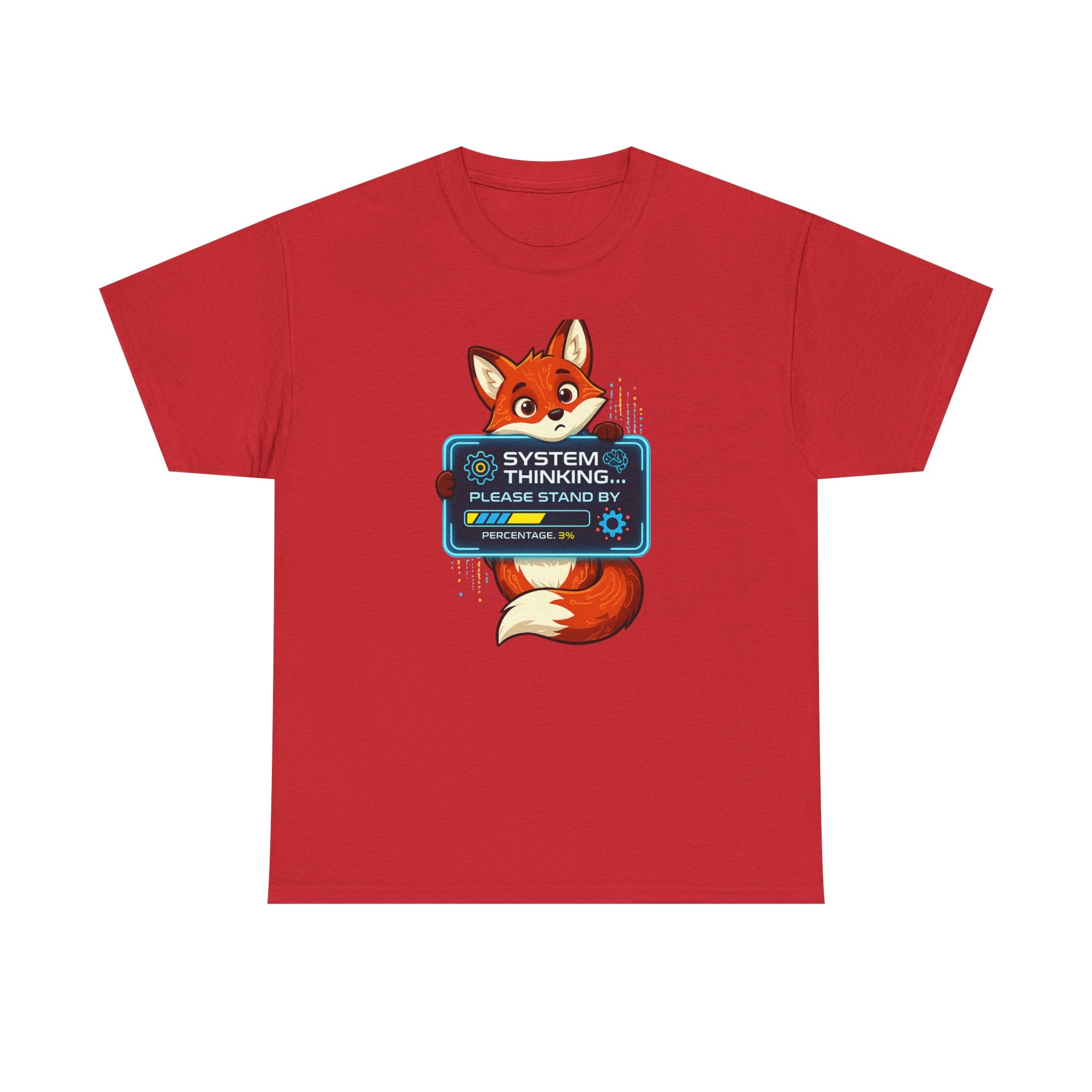 Fox 'System Thinking… Please Stand By' Graphic Tee