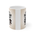 Dachshund Coffee Mug - "My Dachshund & I Talk About You Over Coffee" 11oz