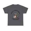 Coffee & Wildflowers Tee — “A Daily Pause” Floral Coffee Shirt
