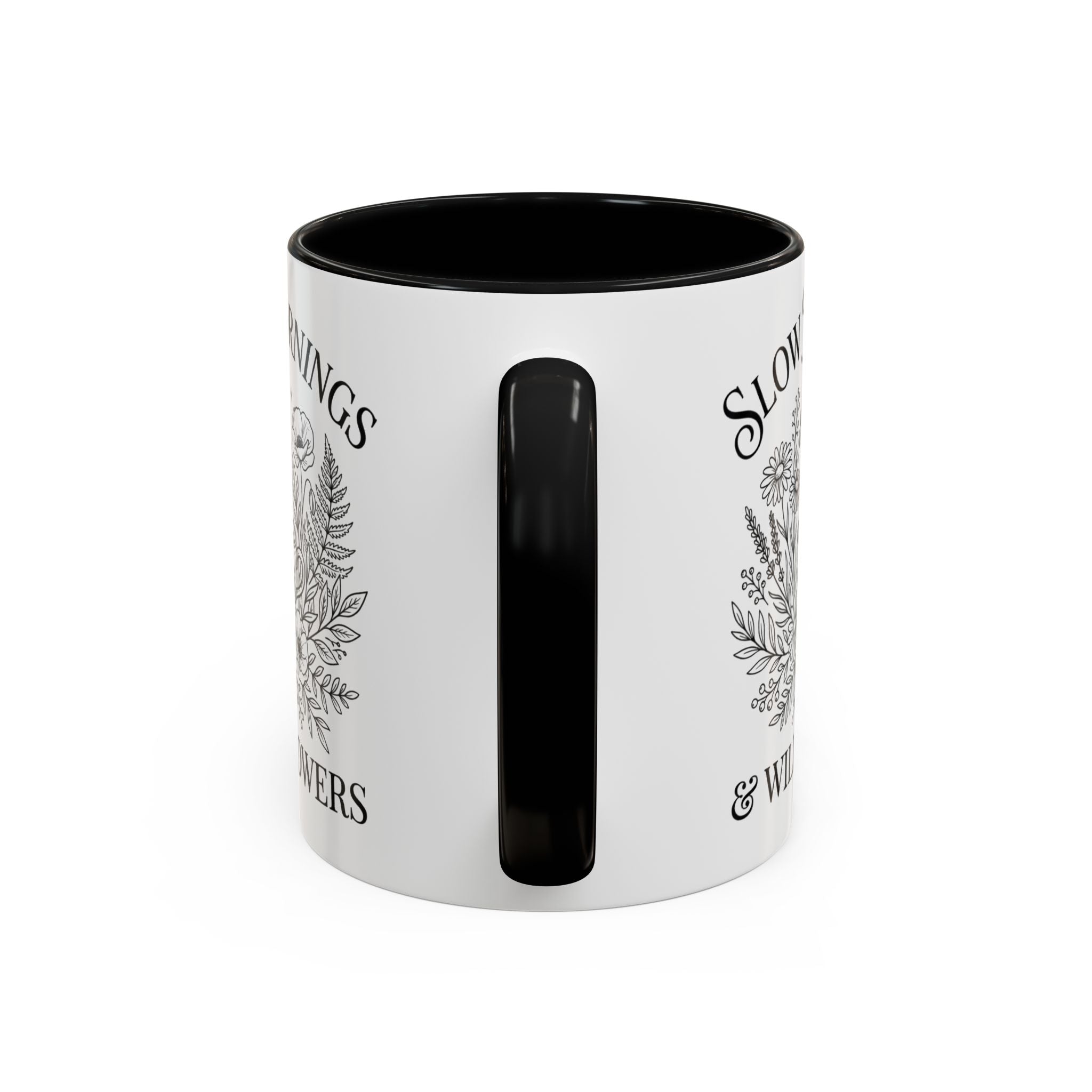 Slow Mornings & Wildflowers Coffee Mug