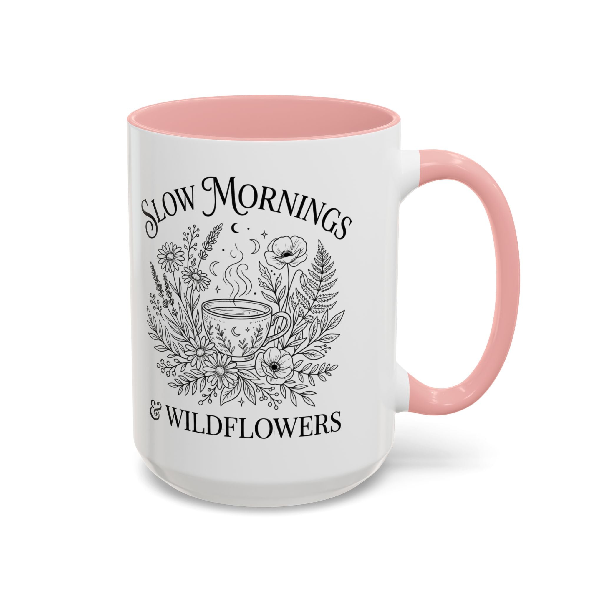 Slow Mornings & Wildflowers Coffee Mug