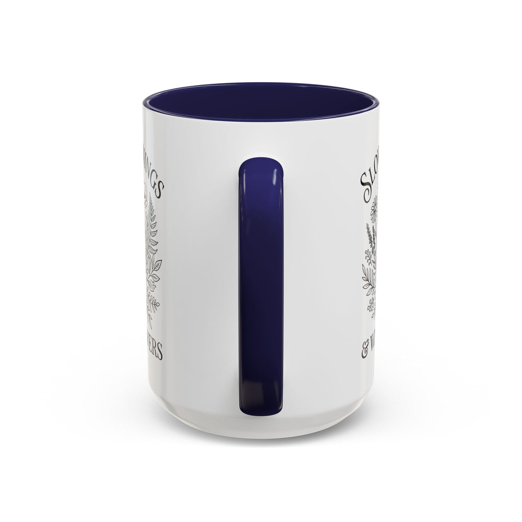 Slow Mornings & Wildflowers Coffee Mug