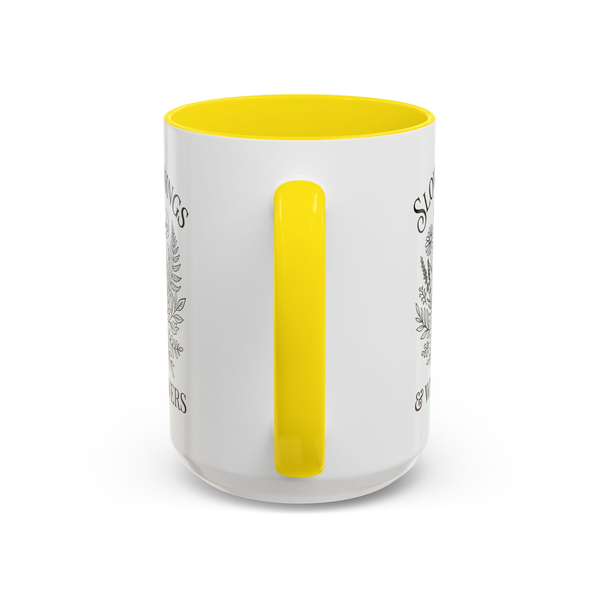 Slow Mornings & Wildflowers Coffee Mug