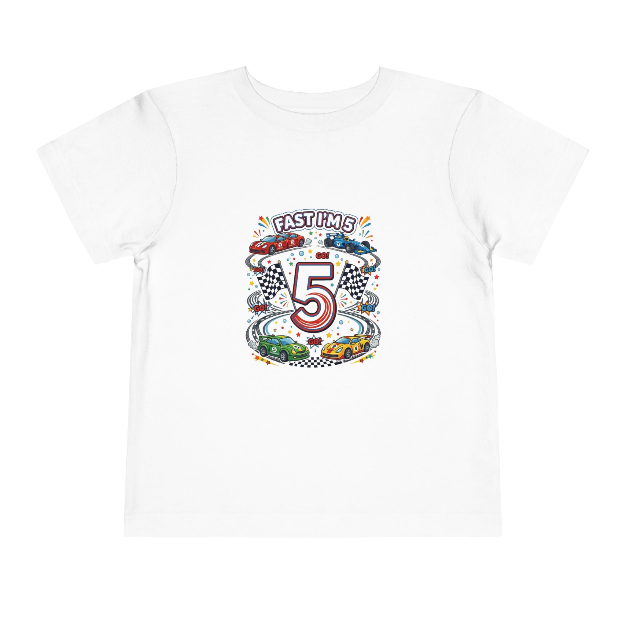 Racing Flag Race Car Theme Party Shirt