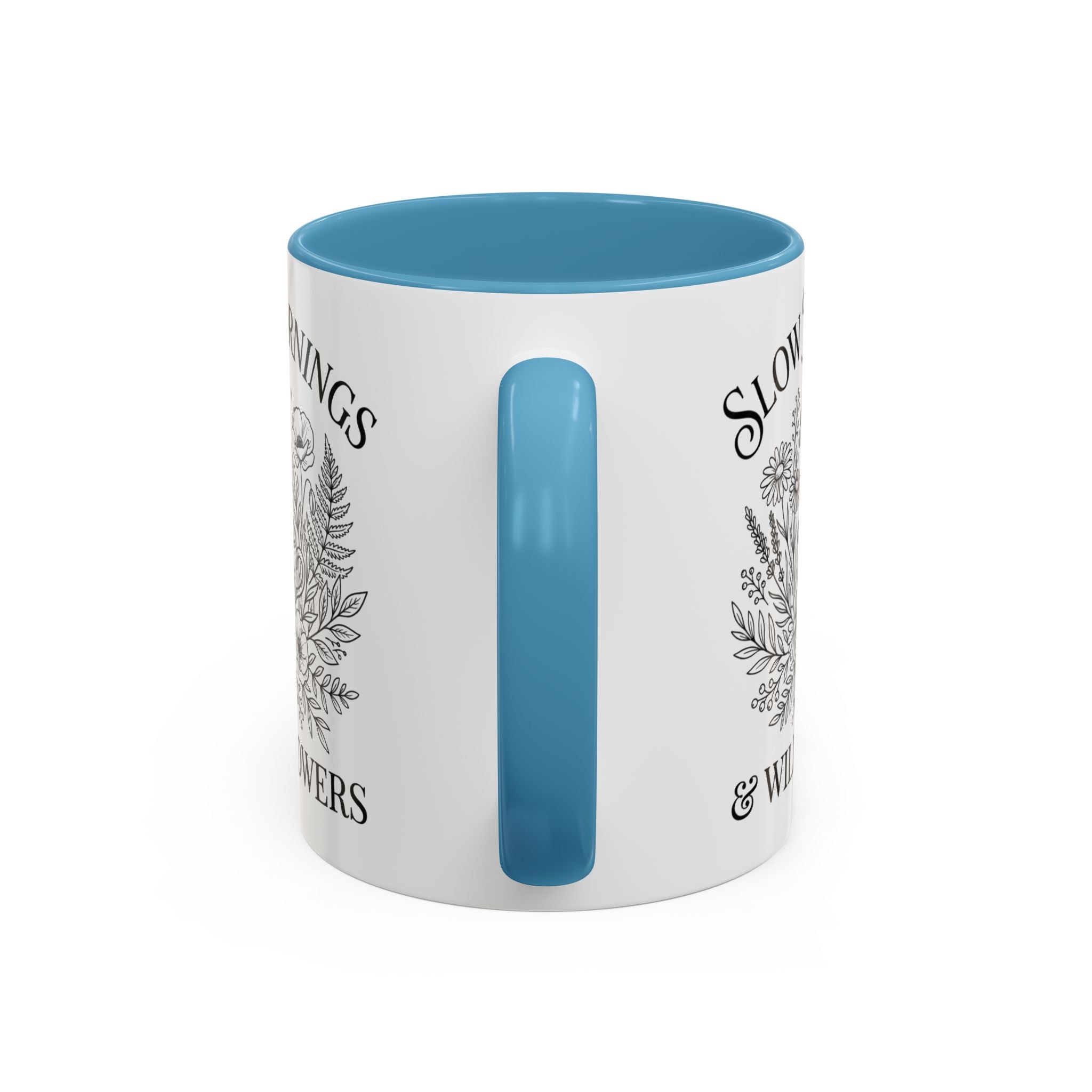 Slow Mornings & Wildflowers Coffee Mug