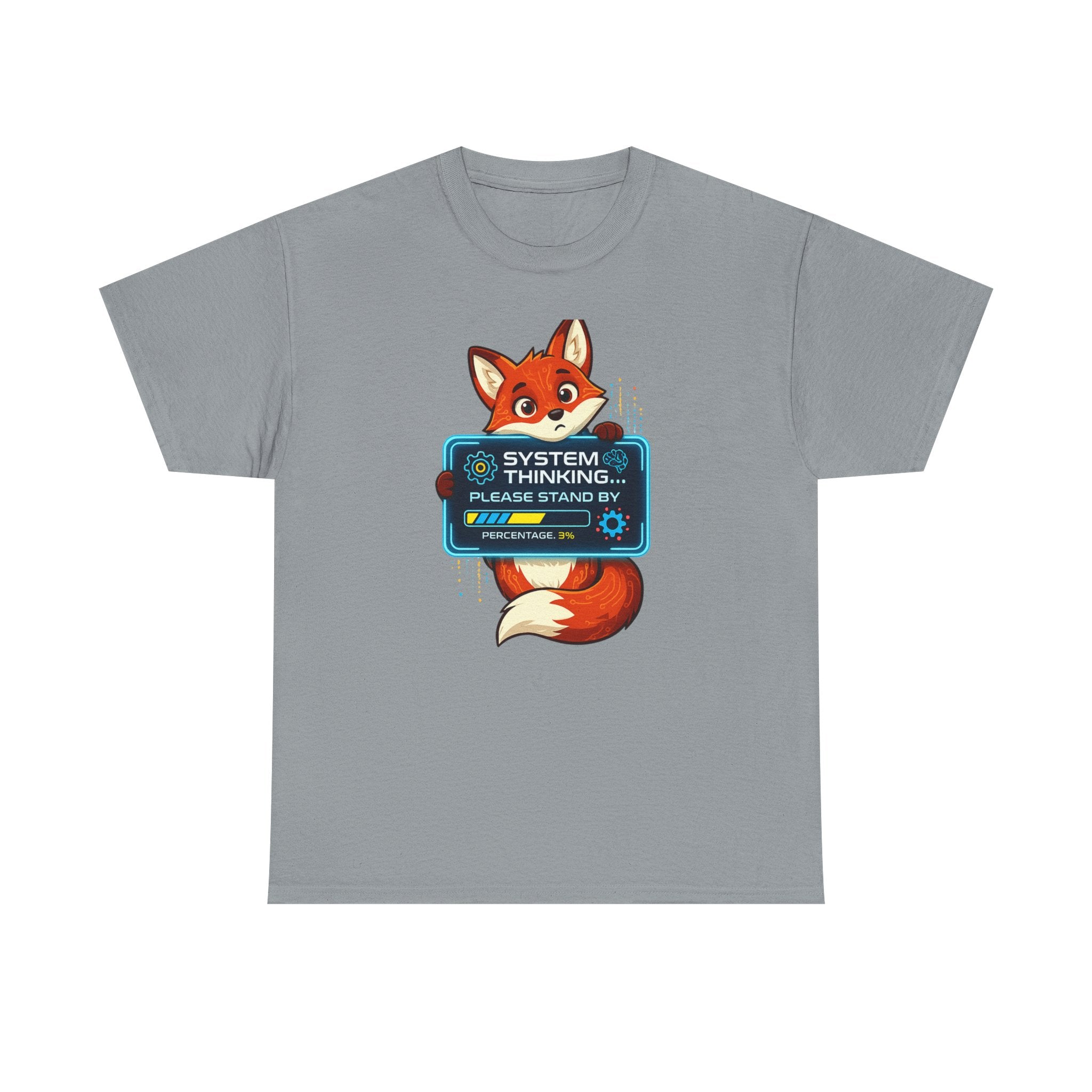Fox 'System Thinking… Please Stand By' Graphic Tee