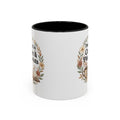 Coffee Mug — “Powered by Coffee & Plot Twists” Floral Book Lover Mug (11/15oz)