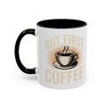 But First Coffee Accent Mug - Retro Coffee Cup 11/15oz