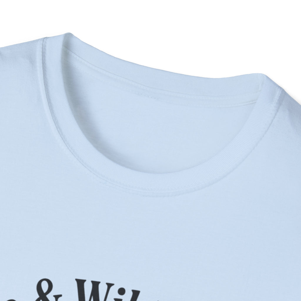 Cute Coffee Lover Floral T-Shirt – Coffee & Wildflowers Design