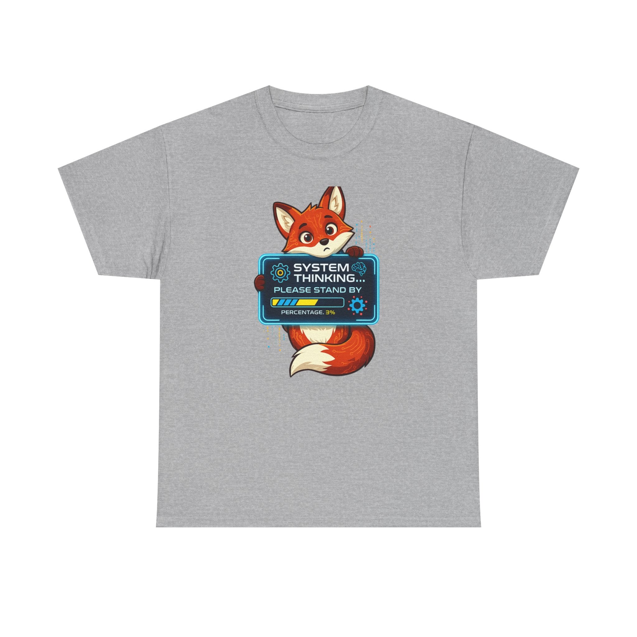 Fox 'System Thinking… Please Stand By' Graphic Tee