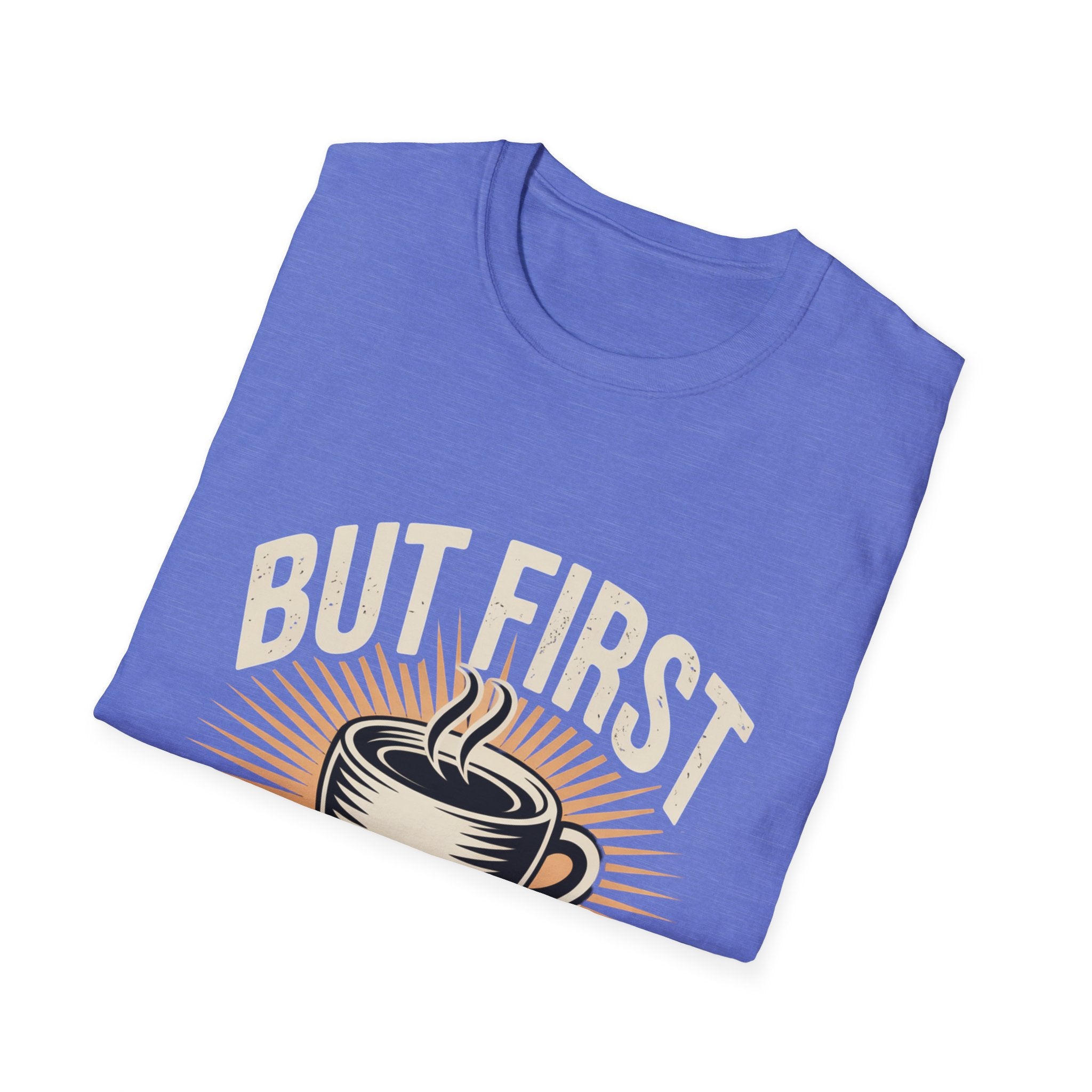 But First Coffee T-Shirt — Vintage Coffee Cup Graphic Tee