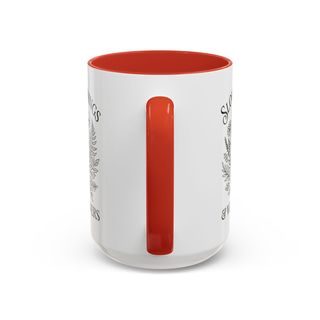 Slow Mornings & Wildflowers Coffee Mug