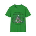 Coffee & Wildflowers T-Shirt – Aesthetic Floral Coffee Lover Shirt