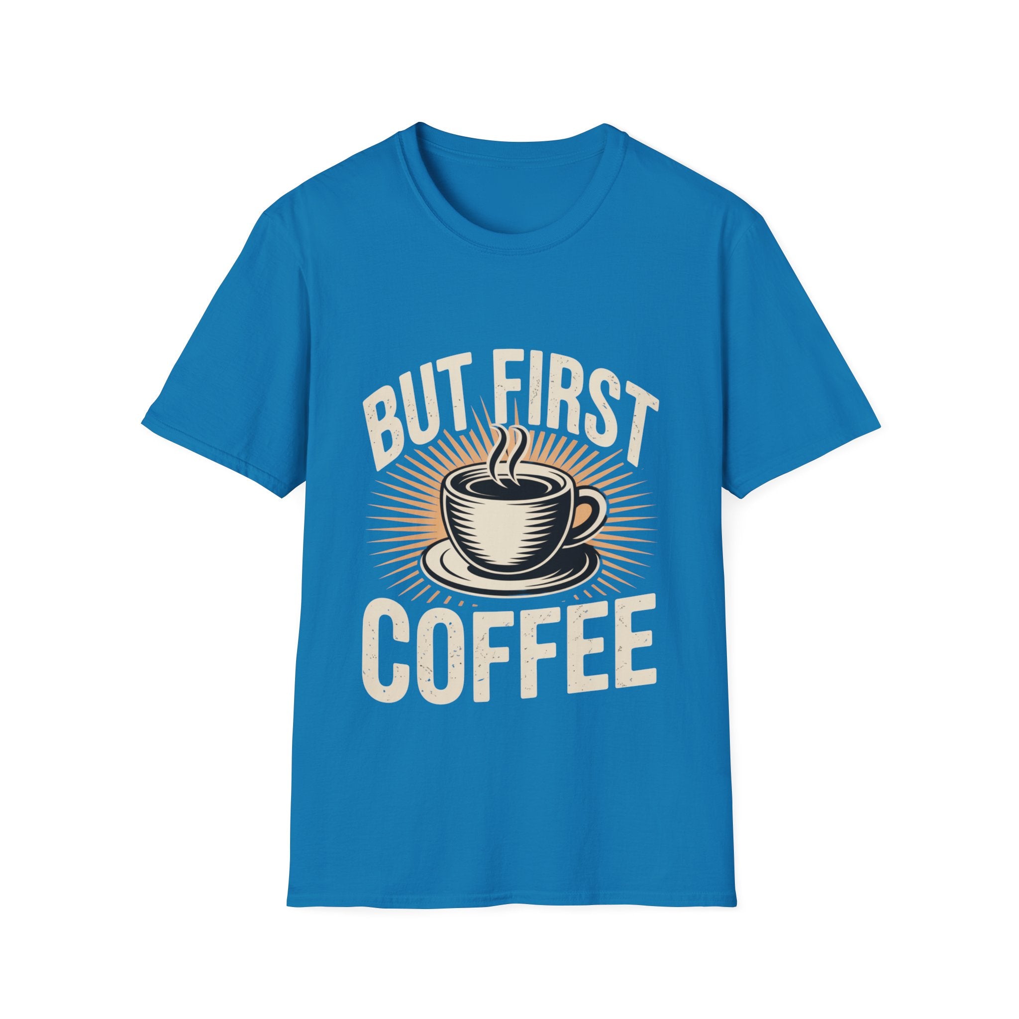 But First Coffee T-Shirt — Vintage Coffee Cup Graphic Tee